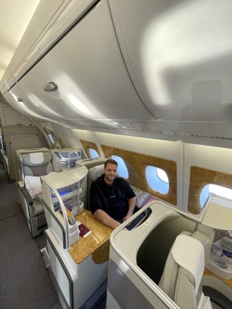 Emirates Business-Class Flug